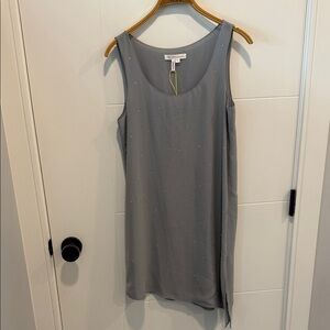 BCBGeneration Gray Embellished Tunic size small